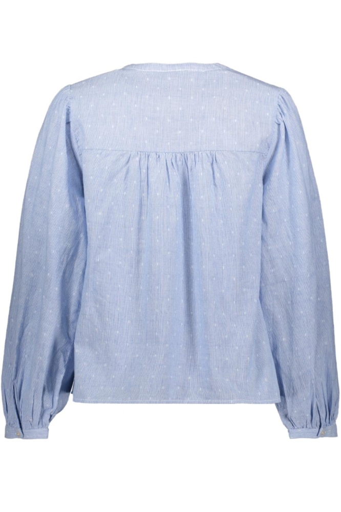 VMNIKA LS TOP WVN GA NOOS 10329166 CASHMERE BLUE